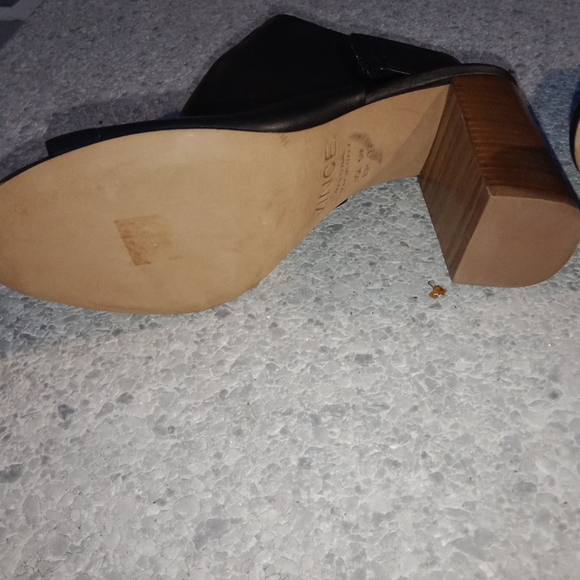 Vince Faye Open Toe Leather Booties - Picture 10 of 10